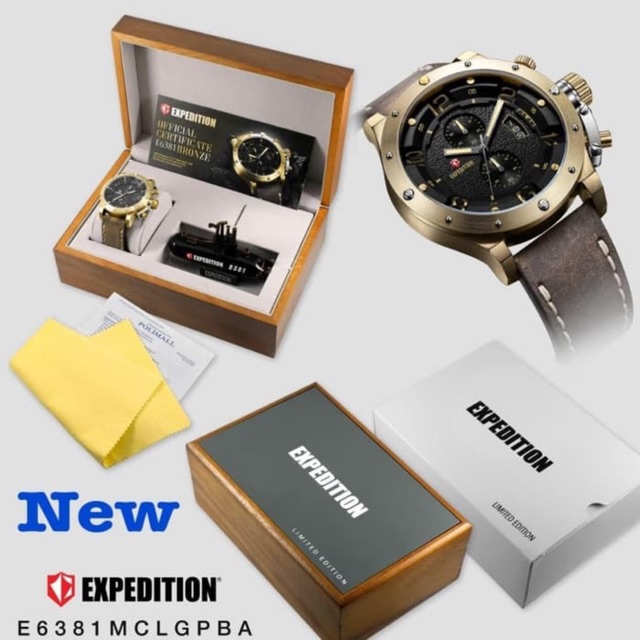 Jam Tangan Pria Expedition Limited Edition E 6381 Original Garansi Resmi 1 Tahun