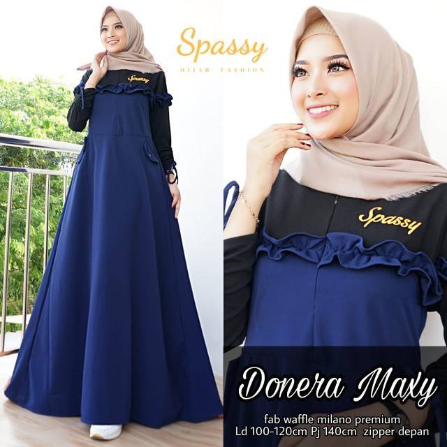 Donera Gamis Dress Maxy Ori By Spassy