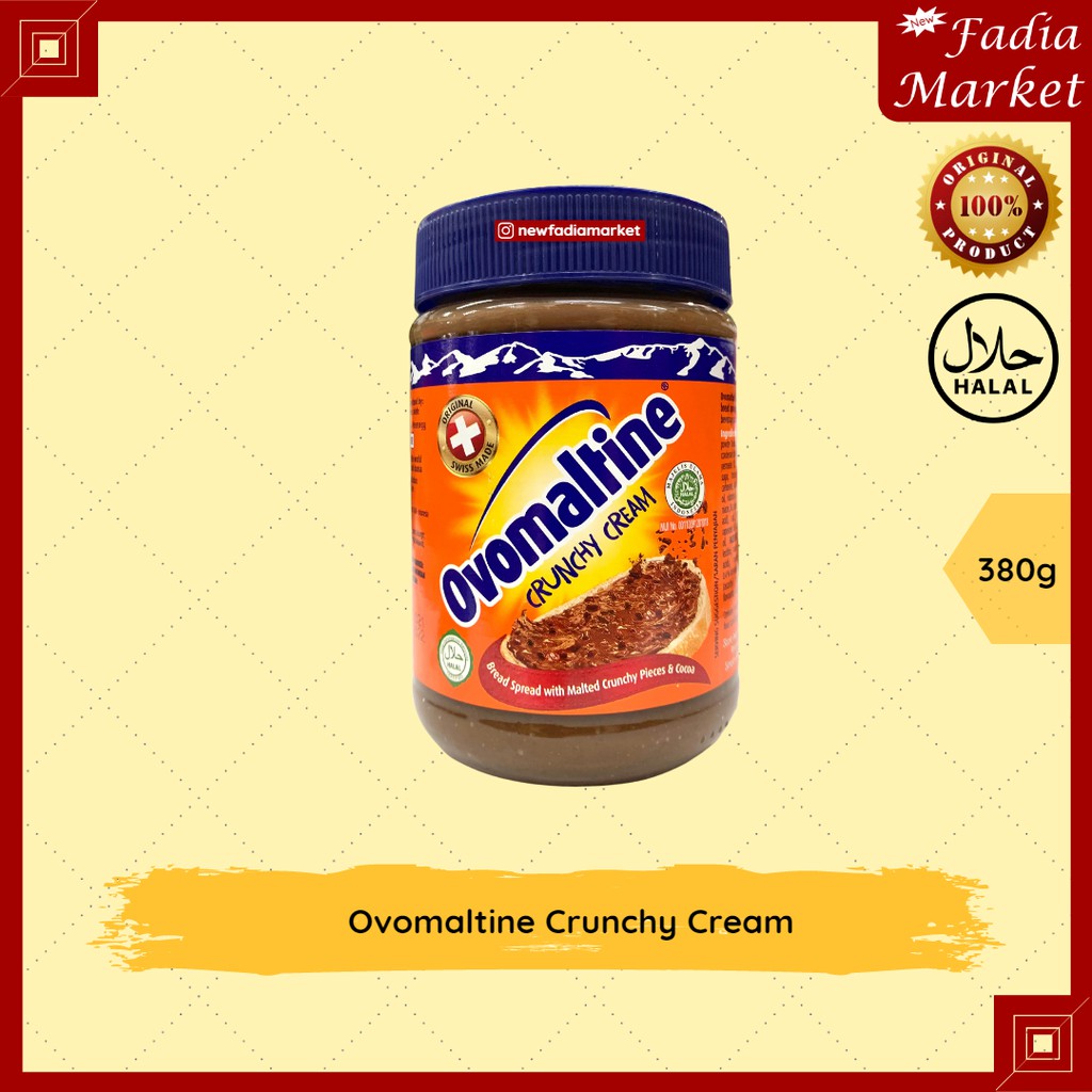 

Selai Ovomaltine Crunchy Cream 380g