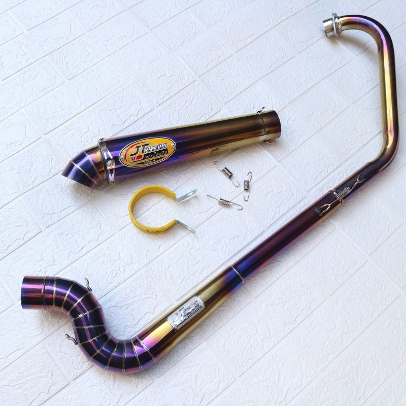 KNALPOT KANAN KOBRA SEMI BLUEMOON JT RACING STEP STANDAR VIXION OLD NEW CB150R SATRIA FU MX DLL