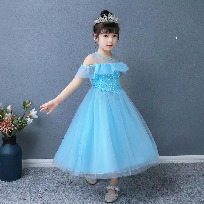 baju Princess Anak gaun princess anak gaun frozen baju frozen anak 1