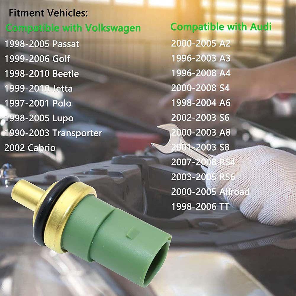 [Elegan] Sensor Suhu Tahan Lama Untuk Uji Temp Pendingin Kuningan Volkswagen