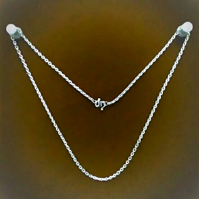 Kalung Perak Medan Polos