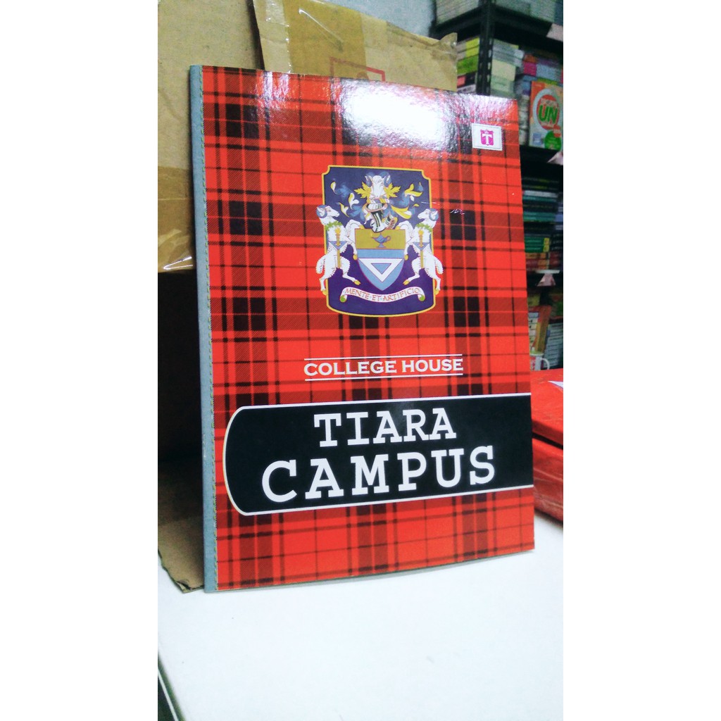 

[SATUAN] BEST SELLER BUKU TULIS 38 LEMBAR HVS TIARA CAMPUS 21X17.5 CM