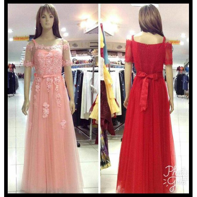 Sale Longdress /Party Dress /Gaun Pesta / Baju Pesta Korea / Gaun Malam Murah