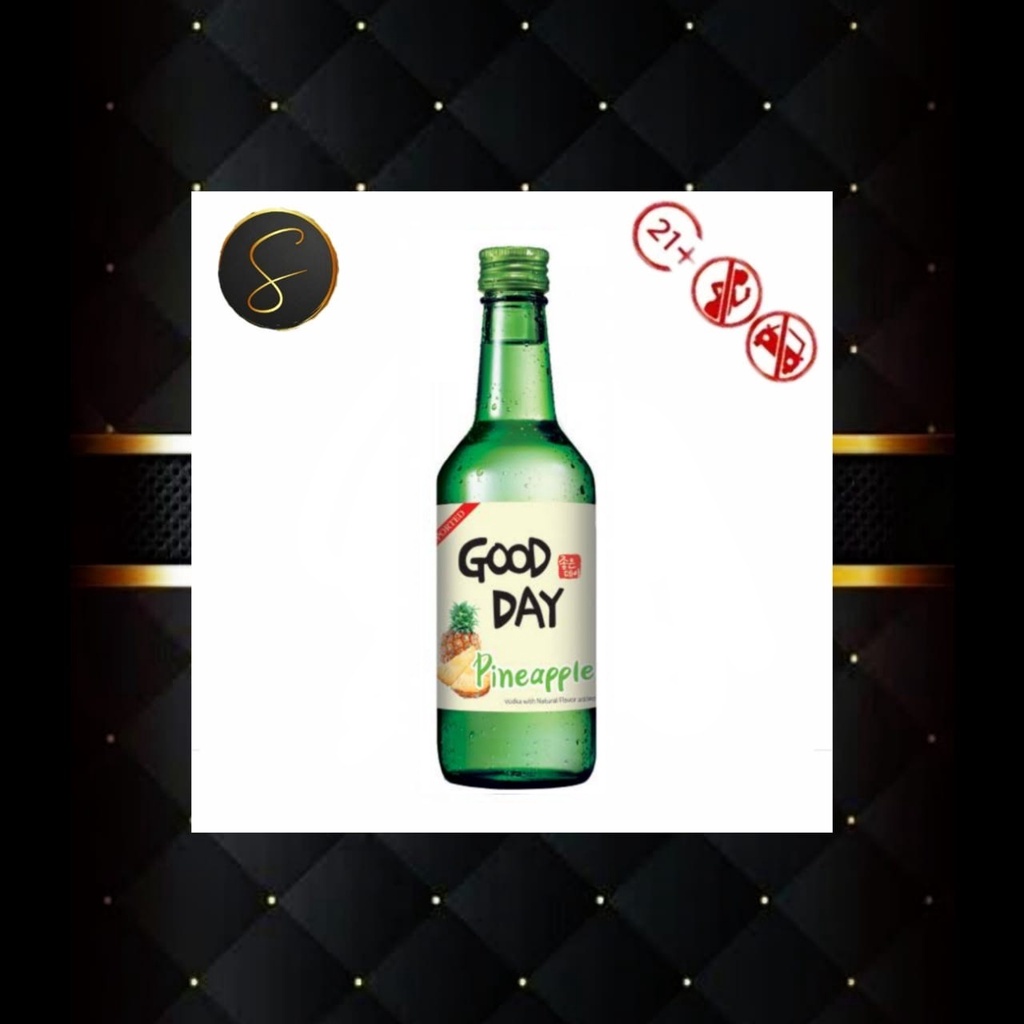 SOJU GOOD DAY / GOODDAY PINEAPPLE 360 ML IMPORT