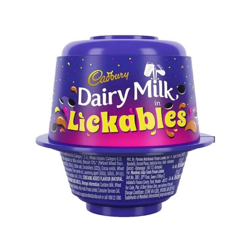 

Cadbury Dairy Milk Chocolate Lickables Cup 20 g