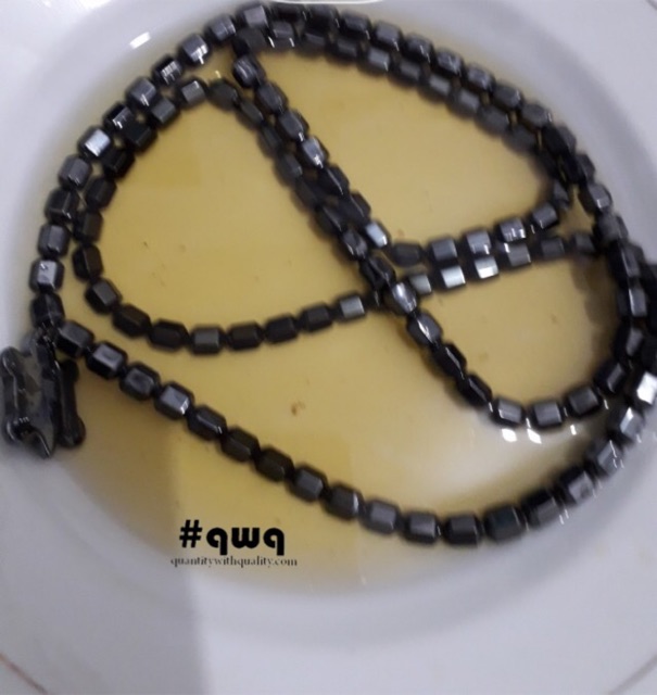 Kalung kesehatan bio energy kura plus berhadiah gelang ginsamyong china tourmaline blustin hematite