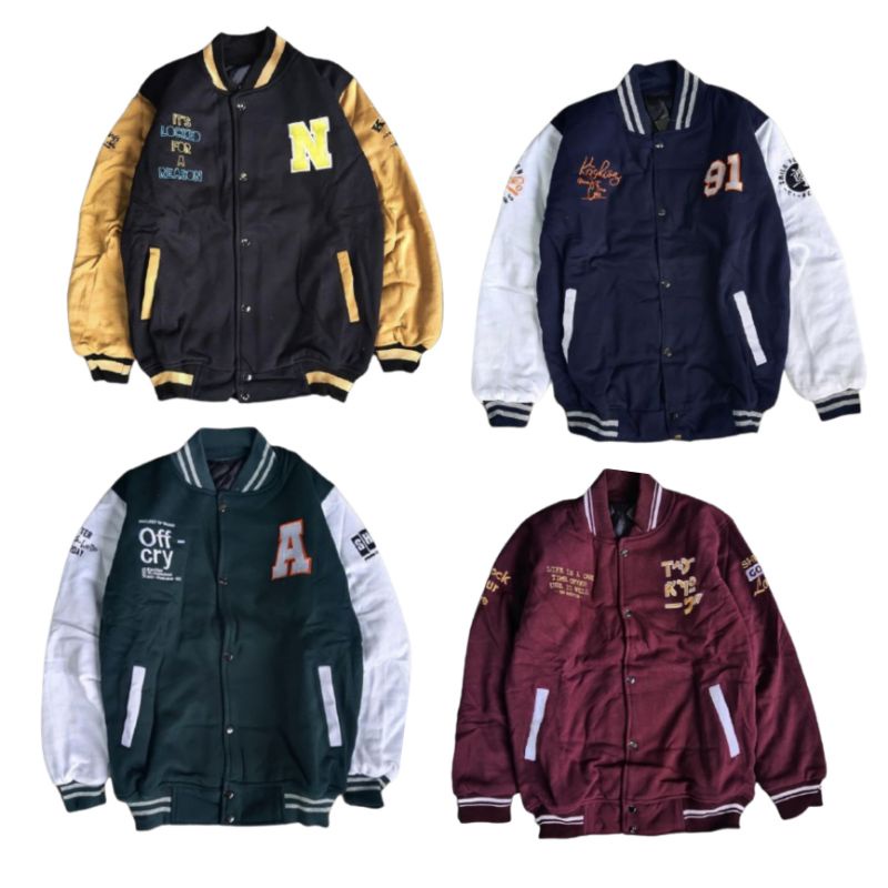 JAKET VARSITY / VARSITY JAKET / JAKET BOMBER VARSITY
