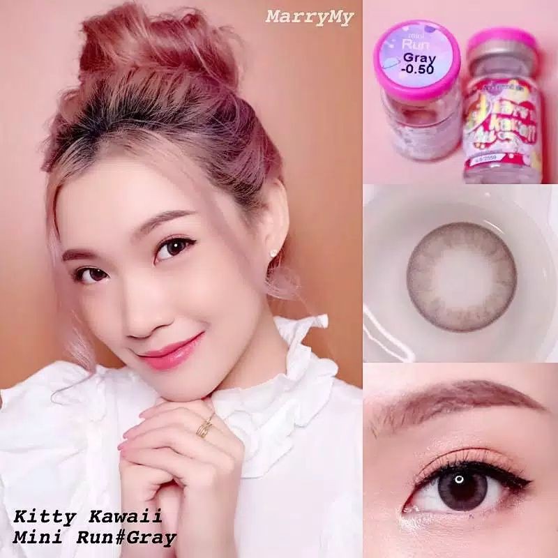 SOFTLENS MINI RUN GREY DIA 14.2 MM