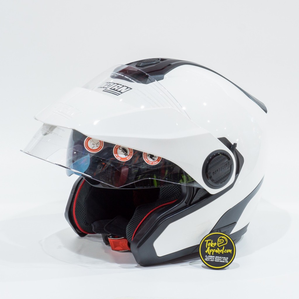 Helm Nolan N40.5 Classic Metal White 005