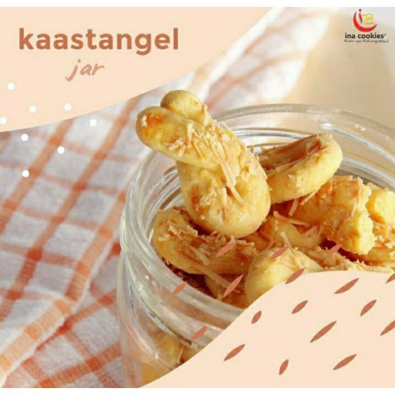 

INA COOKIES "KAASTENGEL" JAR