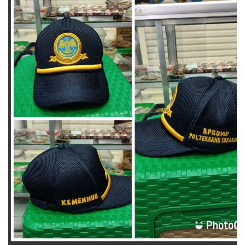TOPI KEMENHUB / TOPI JARING DISHUB/TOPI PNS