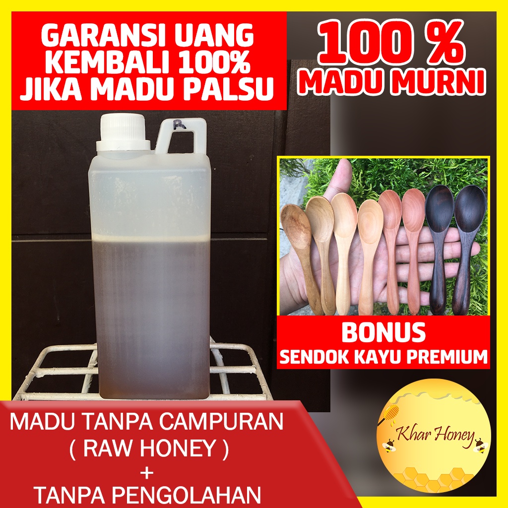 

MADU MURNI / MADU NEKTAR RANDU 1KG / PURE RAW HONEY / KHAR HONEY