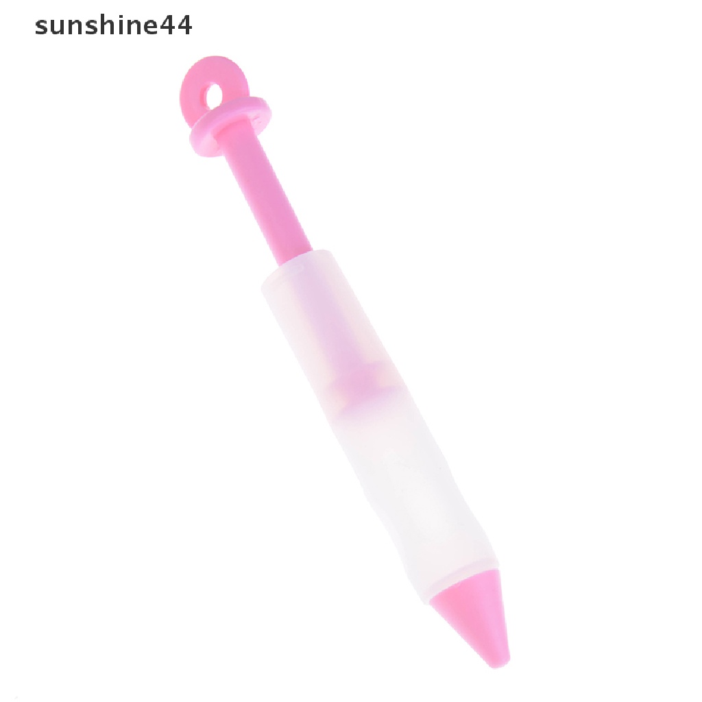 Sunshine Pen Icing Piping Bahan Silikon Untuk Dekorasi Kue / Coklat  .