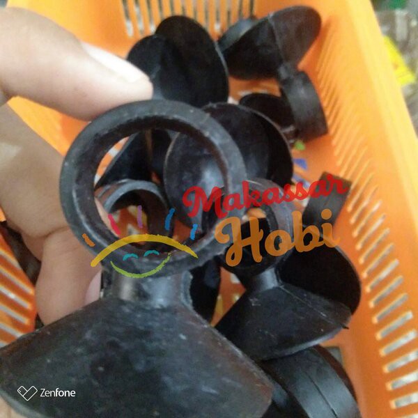 Dop Ring Karet Hitam 16/22 mm Tempelan Kaca Selang Aquarium 16mm 22mm