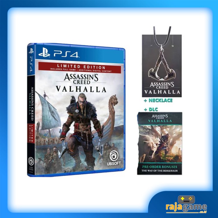 Assassins Creed Valhalla Game PS4 (R3)