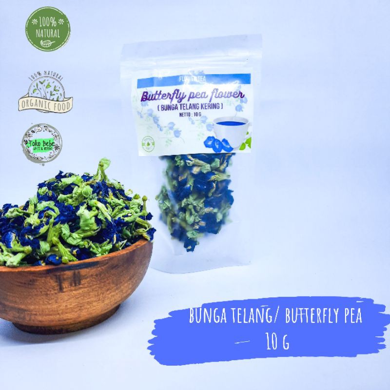 

BUNGA TELANG KERING / BUTTERFLY PEA TEA / TEH TELANG 10 g