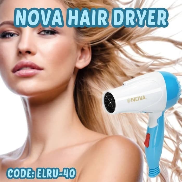 NOVA FOLDABLE HAIR DRYER PENGERING RAMBUT NOVA