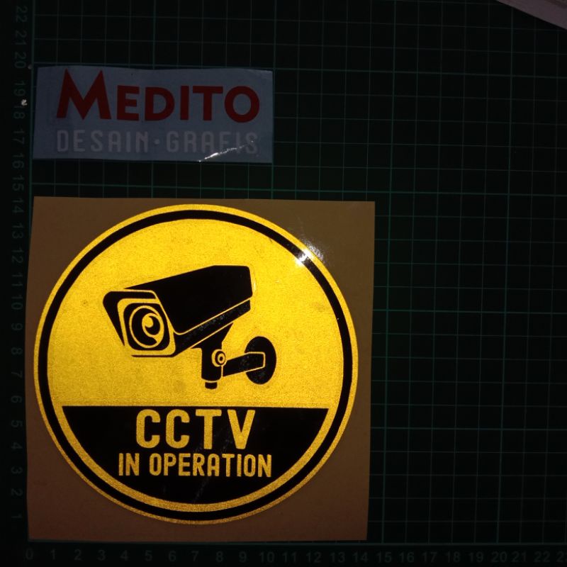 Sticker Cutting CCTV IN OPERATION