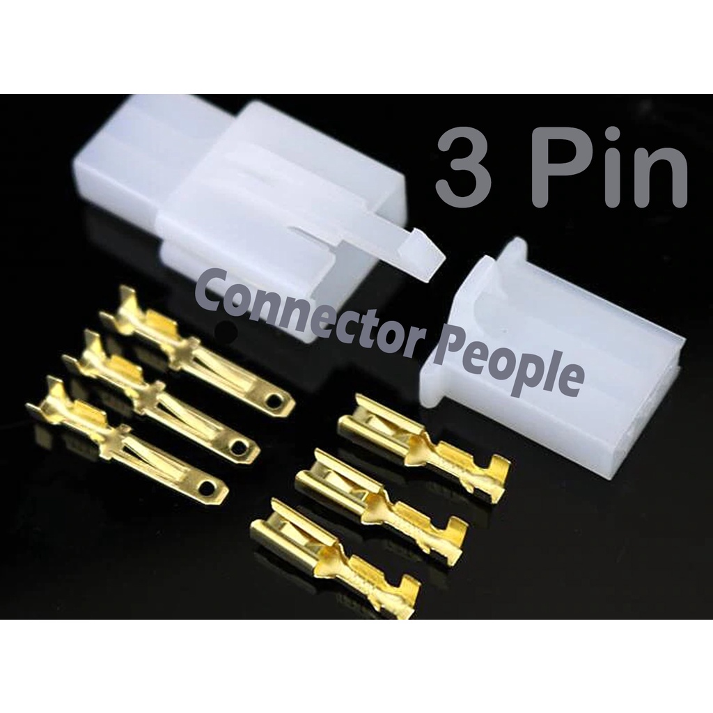 Socket 2 - 9 Pin Kecil + Skun / Soket Motor / Konektor /Kabel Motor