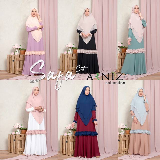 Shafa Set Syari By ARNIZ Collection