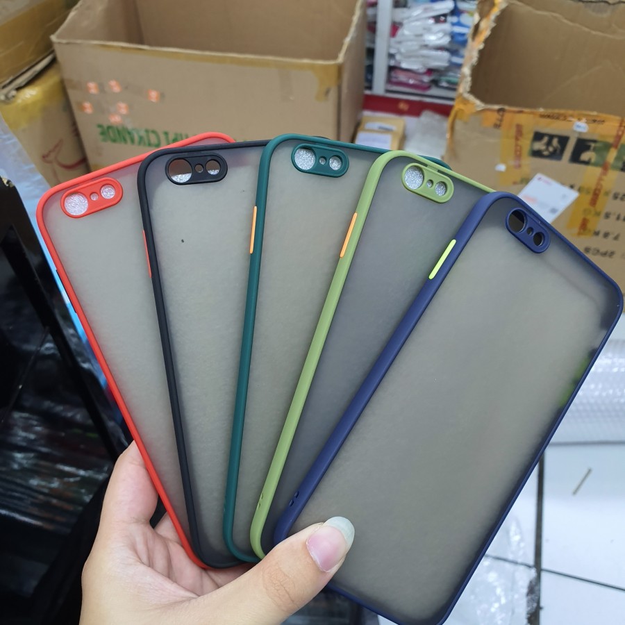 Realme C21Y Case Dove Matte Mychoice Transparan Slim Fuze Macaron