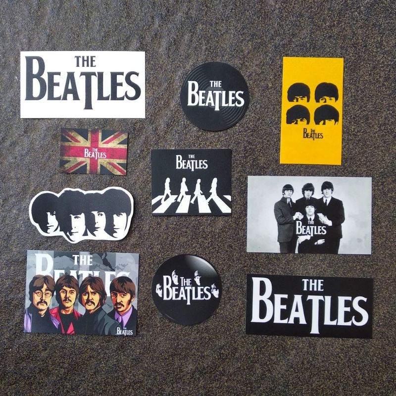 

Stiker band The Beatles/stiker pack