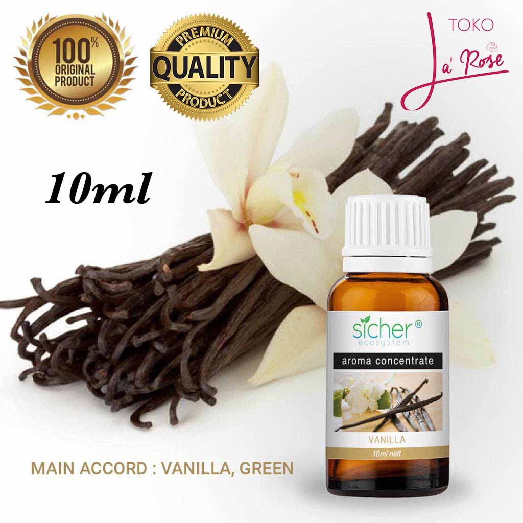 Vanilla Aromatherapy Sicher Essential Oil Pewangi Ruangan Aromaterapi Diffuser Humidifier 10ml