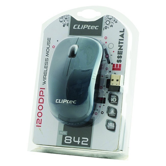 CLIPtec RZS842 - Essential | Wireless Mouse Optik Murah Promo