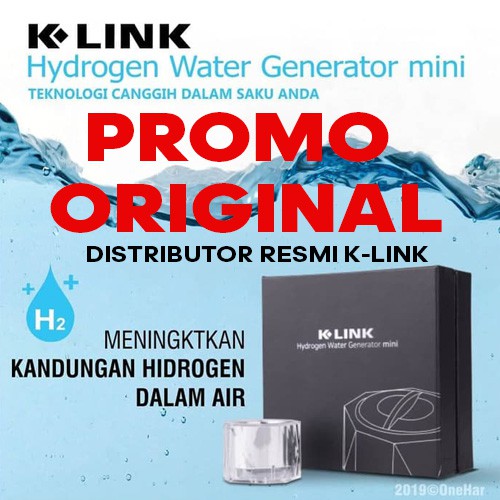 Hydrogen Water Generator Mini Mesin Produksi Air Hidrogen ORIGINAL K-LINK