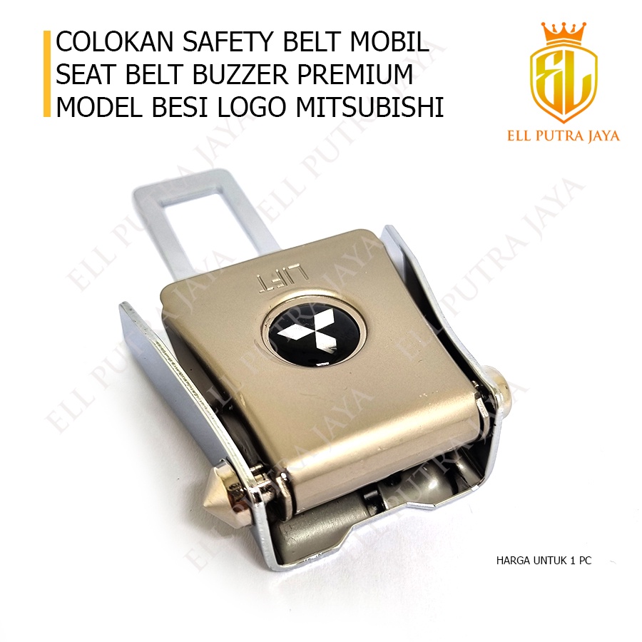 COLOKAN SAFETY BELT MOBIL / SEAT BELT BUZZER 2 IN 1 MITSUBISHI