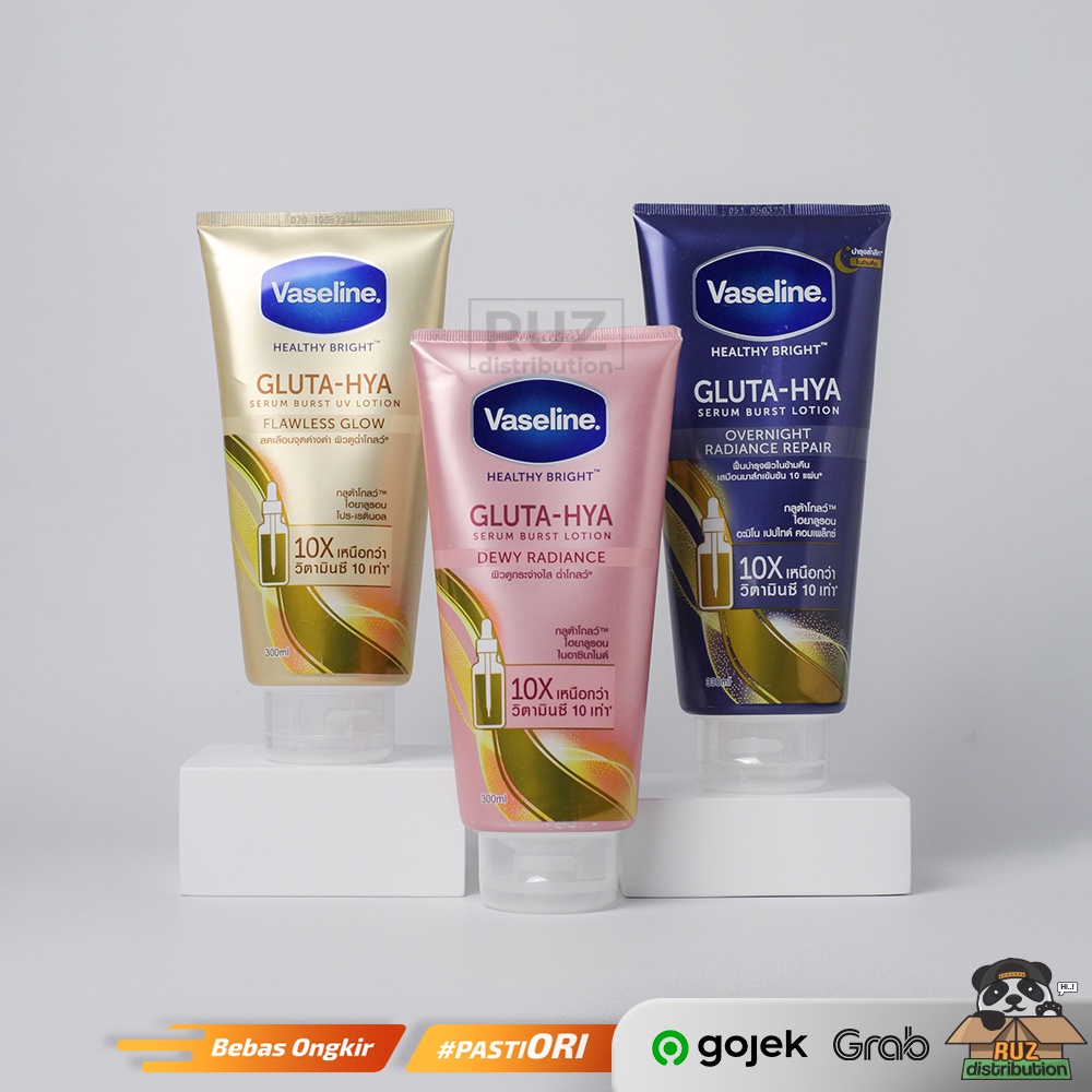 Vaseline Healthy Bright Gluta-Hya Serum Burst Lotion (ORI THAILAND)