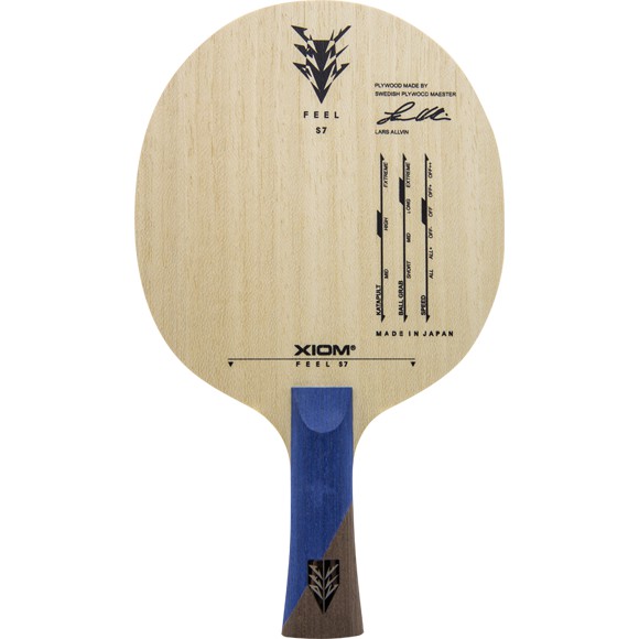Xiom Feel S7 - Blade/Kayu Pingpong Tenis Meja Bat Bet