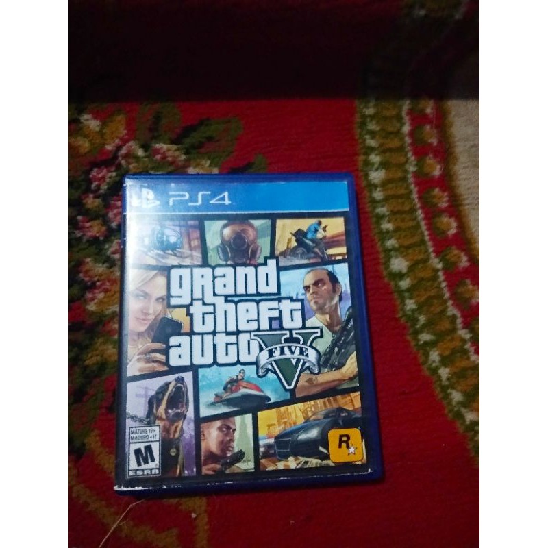 Blue Ray Disc Gta V mulus nominus 98% baru 2 kali pakai