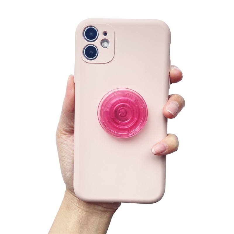 Popsocket Hp Bahan Silikon Transparan