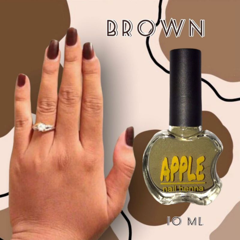 APPLE NAIL HENNA/HENNA MUSLIMAH/KUTEK HALAL