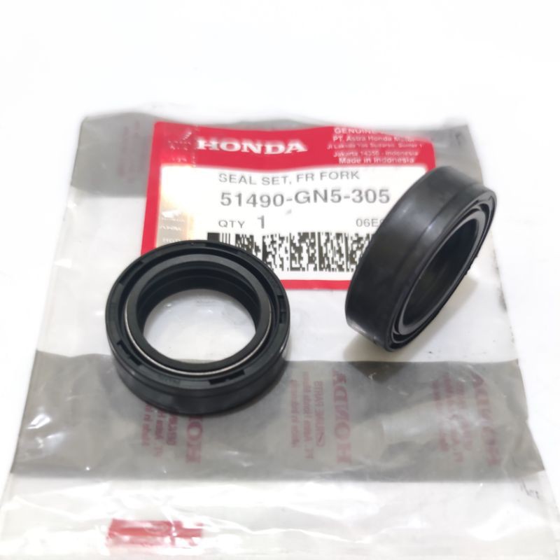 Seal Shock Depan Vario Beat Scoopy Supra Grand karisma 1set 2pc GN5