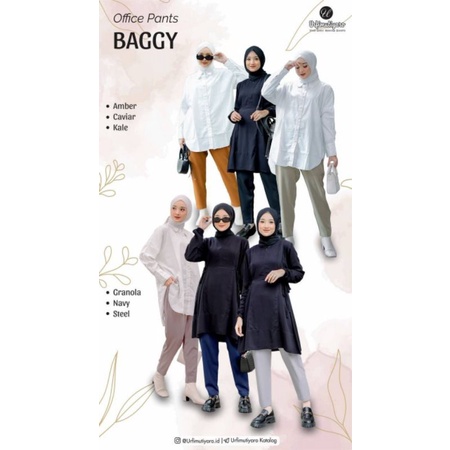 OFFICE PANTS CELANA KULOT DAN BAGGY PENCIL FORMAL INFORMAL BISA UNTUK KERJA BY URFIMUTIYARO