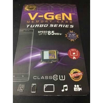 Kartu Memori / Memory Card / TF Memory V-Gen Original 32 GB Class 10