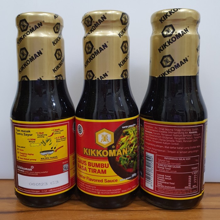 

KIKKOMAN SAUS TIRAM / OYSTER SAUCE 300g