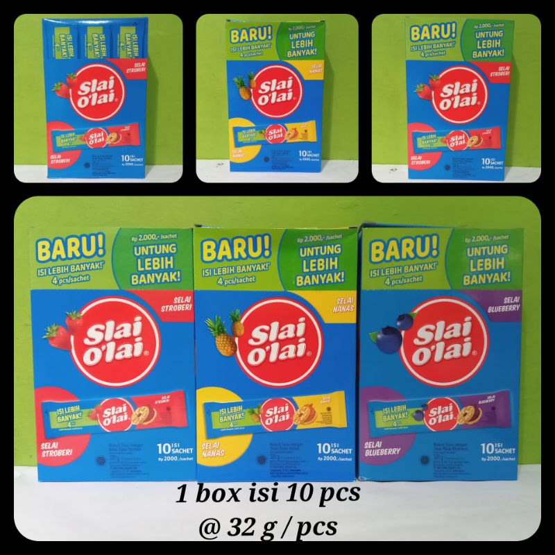

Slai Olai ( aneka rasa ) box - 32 g x 10 pcs