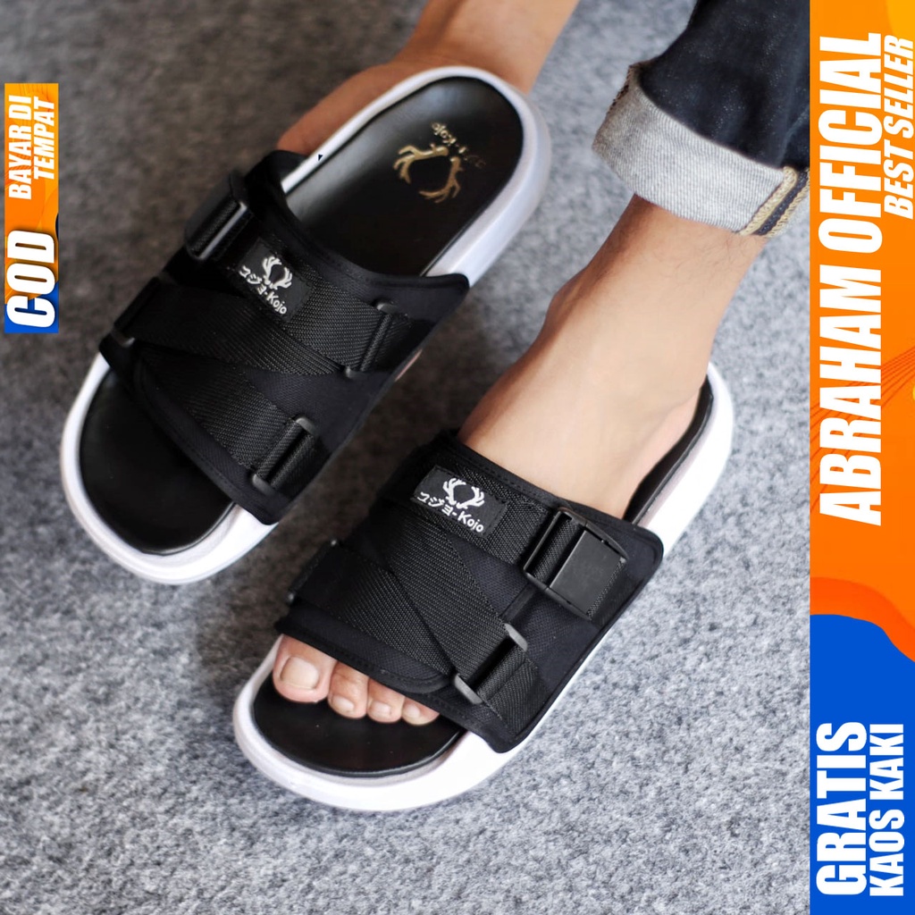 ABRHM X PANDEM sandal pria slide Slop original casual Murah Kekininan