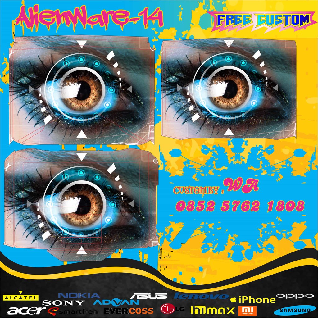 GARSKIN LAPTOP Alienware 14 FULL BODY 2