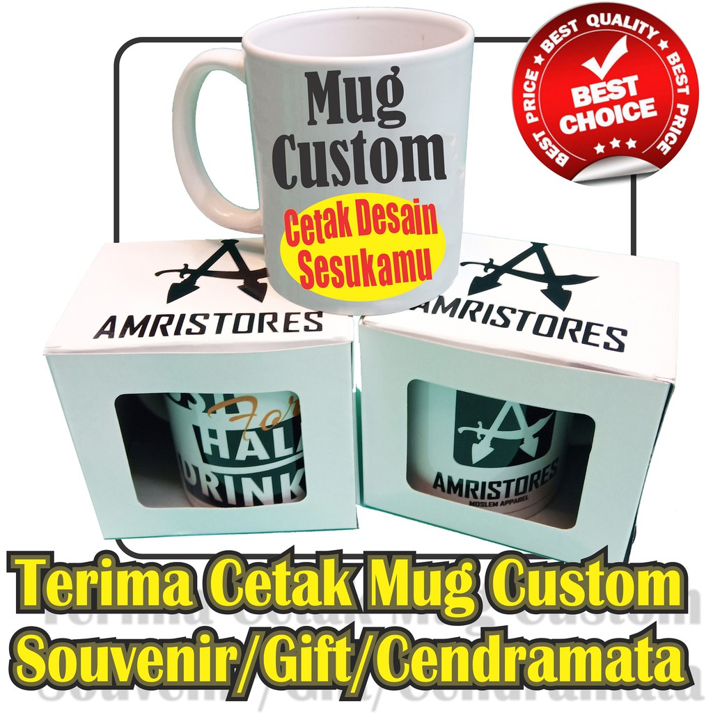 

amristores mug custom sesuka kamu dan dus box