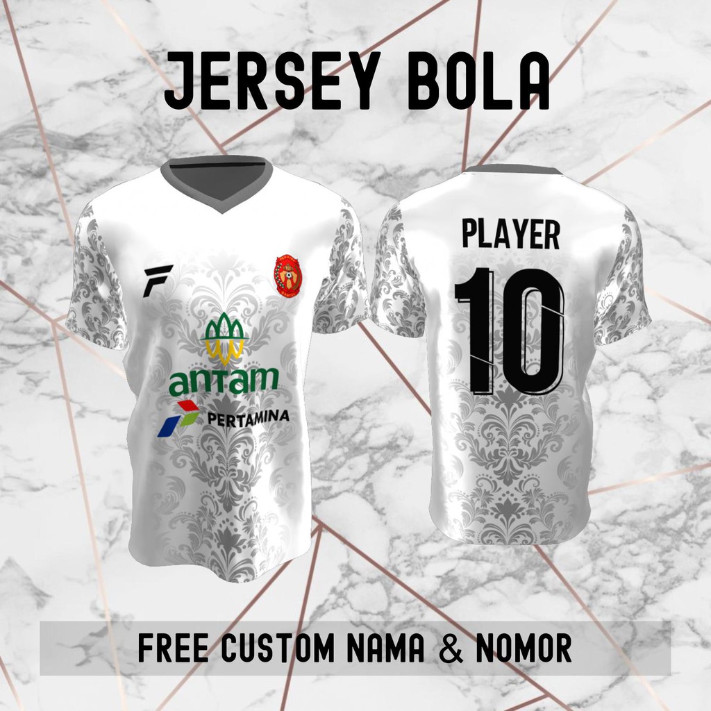 Jersey Batik Persiba Bantul Klub Bola Baju Kaos Custom Nama dan Nomor Punggung - 1019