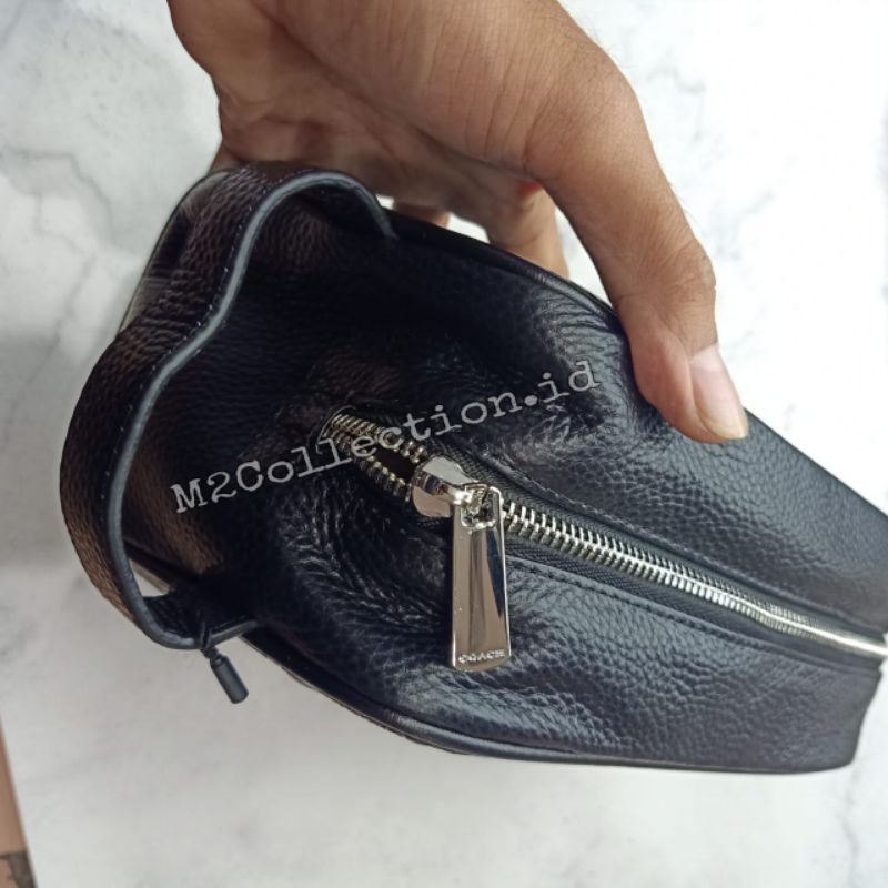 Pouch Bag coach /Handbag Coach Leather Embos Clutch/Tas Tangan Kulit Asli Import