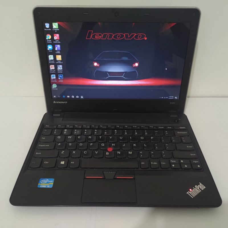 laptop Lenovo E120 Ram 4GB core i3  mulus windows 10