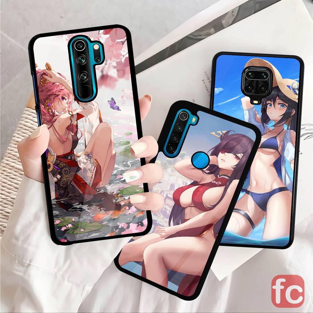 [RM85] Case Glossy Xiaomi Redmi Note 5 5A 6 6PRO 7 8 8PRO 9 9PRO 10 10S 5G 10 PRO | Casing Hp Kilau 