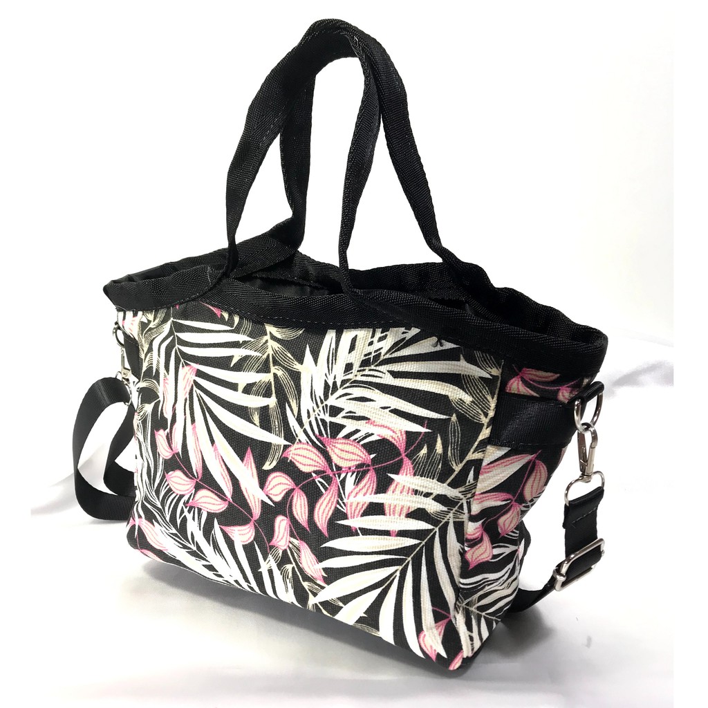 MW TAS SELEMPANG - SLING BAG WANITA BAHAN KANVAS MOTIF PRINT